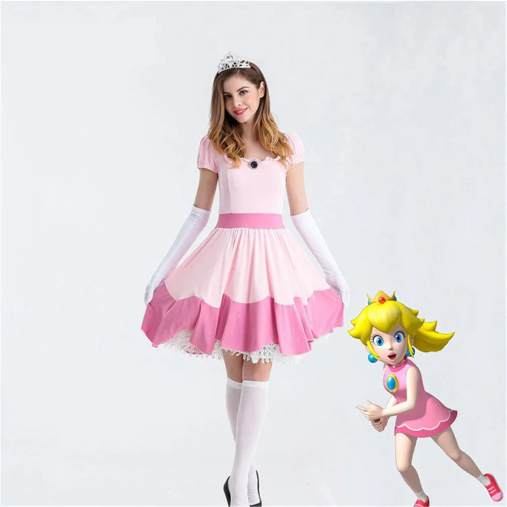 Adult Women's Costume - Princess Peach